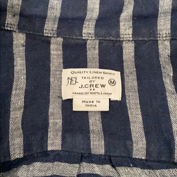 J. Crew Linen button up - Picture 2 of 4